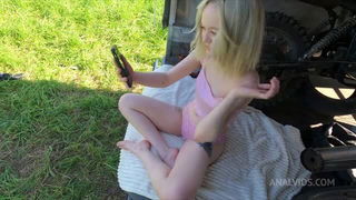 Eva Barbie outdoor anal porn
