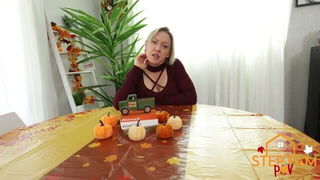 Breezy Bri autumn table tease xxx video