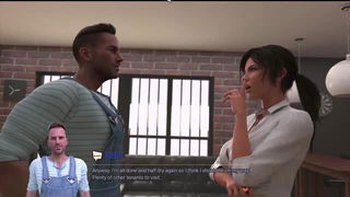 Lara Love teases muscular stud sex scene