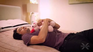 Missa X cuddles pink plushie xxx porn