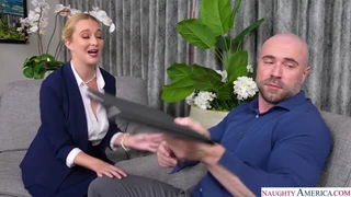 Audrey Madison office seduction porn