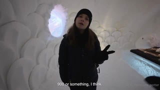 Hermione Potter in ice hotel porn video