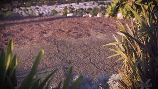 Nicole Nichols rocky hillside solo sex scene